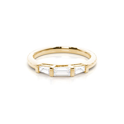 Baguette Diamond Engagement Rings 
