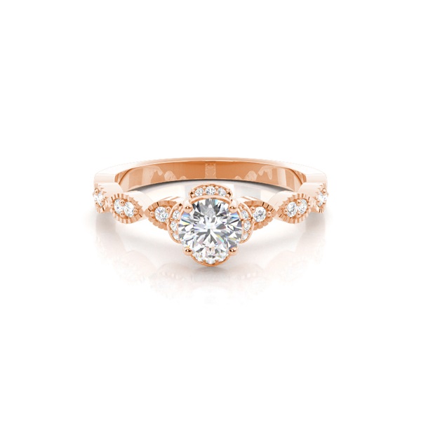 White Gold Diamond Engagement Ring