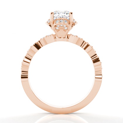 Kissen Rotgold Diamantschmuck Geschenke