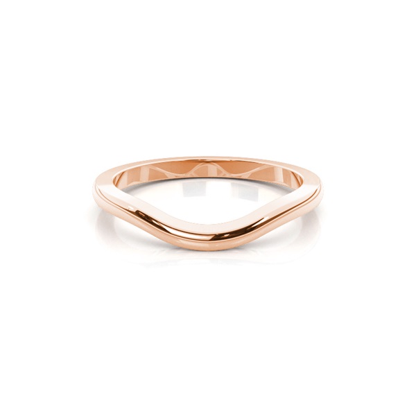 1.90mm Slight Comfort Fit Plain Shaped Wedding Band
