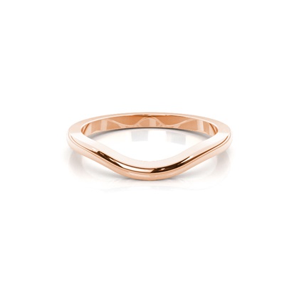 Women's Rose Gold Wedding Rings