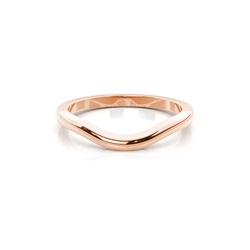 1.90mm Slight Comfort Fit Plain Shaped Wedding Band