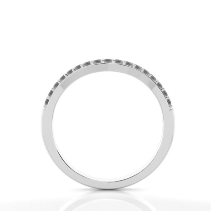 Schwarzes rautenförmiges Damenstirnband mit Komfortpassform