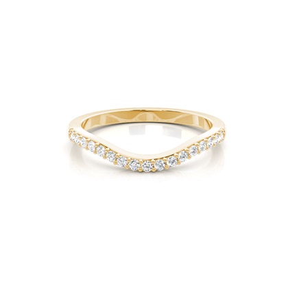 Yellow Gold Diamond Wedding Rings
