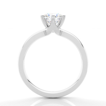 Diamant Verlobungsring in einer Krappenfassung