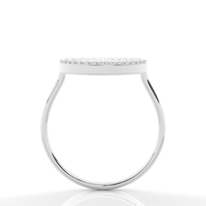 Silver Statement Diamond Rings