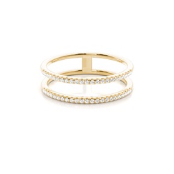Illusion Setting Round Diamond Promise Ring