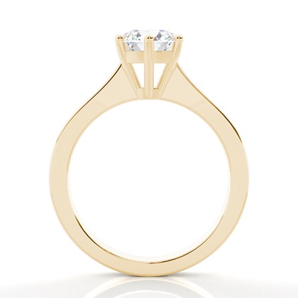Yellow Gold Solitaire Engagement Rings