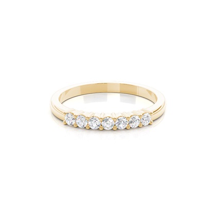 Yellow Gold Contemporary Diamond Engagement Rings