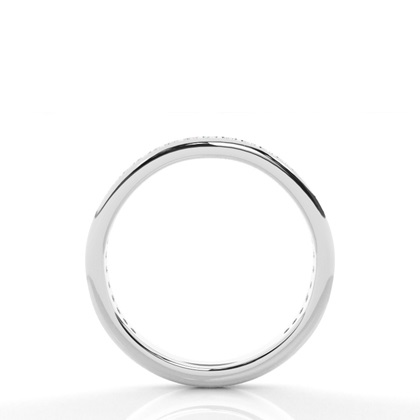 Eternity Diamant Ring in einer Pavefassung