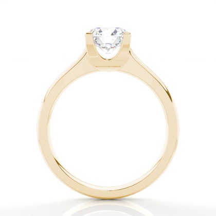 Gelbgold Solitärringe Diamantringe