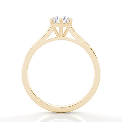 Yellow Gold Diamond Engagement Rings