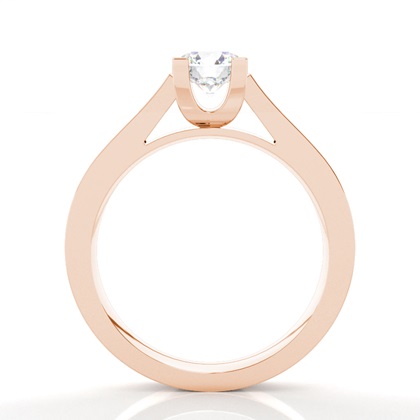 Rose Gold Diamond Engagement Rings