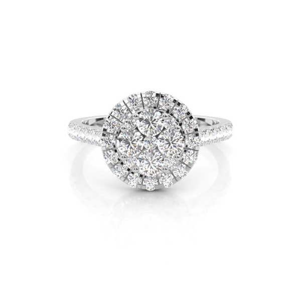 4 Prong Setting Medium Engagement Ring