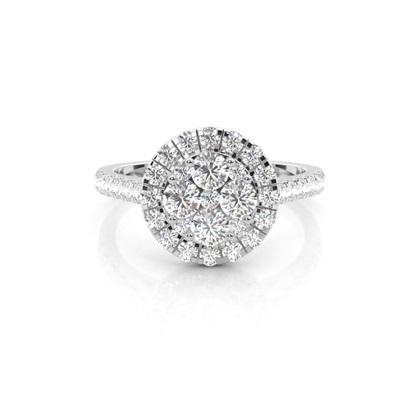 4 Prong Setting Medium Engagement Ring