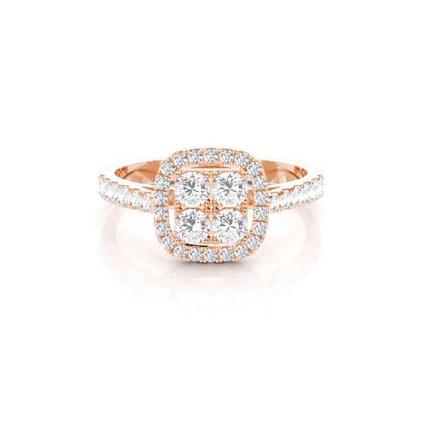 4 Prong Setting Medium Engagement Ring