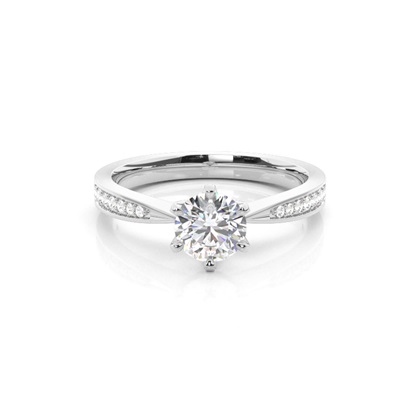 Platinum Diamond Engagement Rings