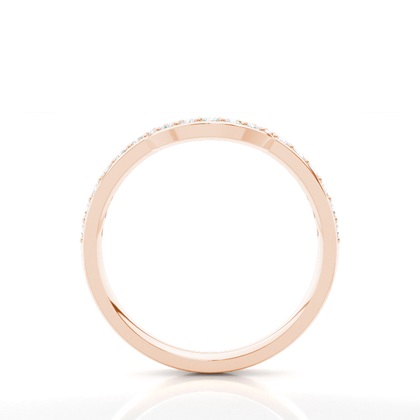 Rose Gold Women's Wedding Bands