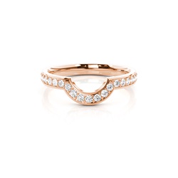 2.50mm Studded Slight Comfort Fit Diamond Shaped Band