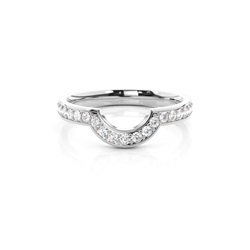 2.50mm Studded Slight Comfort Fit Diamond Shaped Band