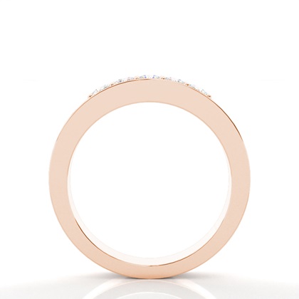 Rose Gold 5 Stone Diamond Rings