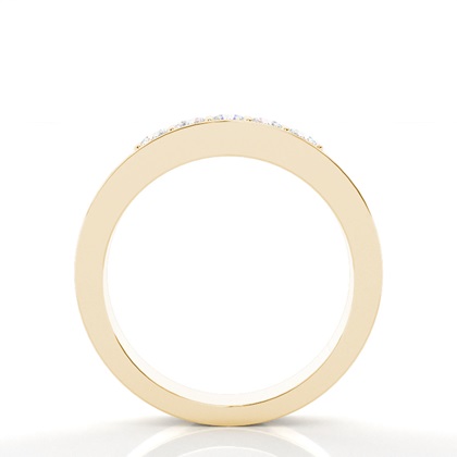 Yellow Gold 5 Stone Diamond Rings