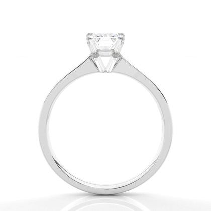 Emerald Solitaire Diamond Rings