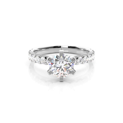 Platinum Diamond Engagement Rings