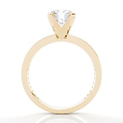 Yellow Gold Diamond Engagement Rings