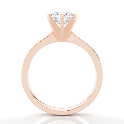 Rose Gold Diamond Engagement Rings