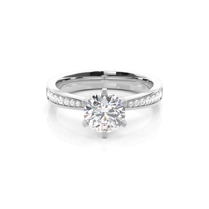 Platinum Diamond Engagement Rings