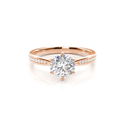 Round Diamond Rings