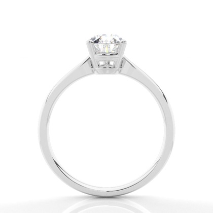 Pear Solitaire Diamond Rings