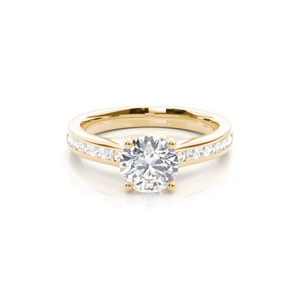 Yellow Gold Diamond Engagement Rings