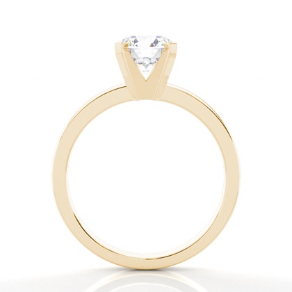 Yellow Gold Diamond Engagement Rings