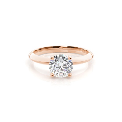 Rose Gold Diamond Engagement Rings