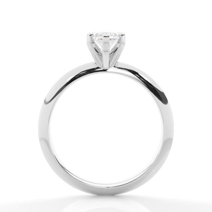 2.00 Carat Weißgold Solitärringe Verlobungsringe