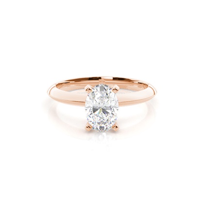 Oval Cut Diamond Rings