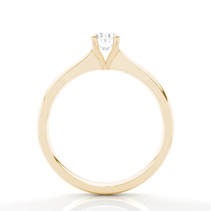 Yellow Gold Diamond Engagement Rings