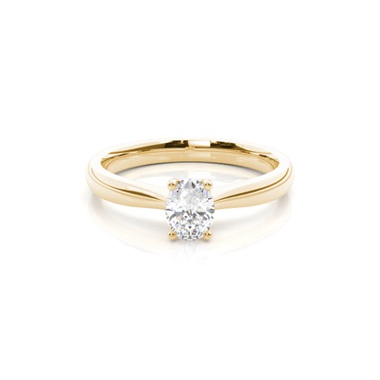 Yellow Gold Diamond Engagement Rings