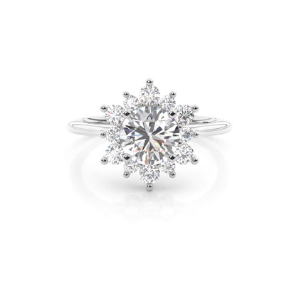 Platinum Diamond Engagement Rings