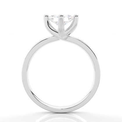 Princess Solitaire Diamond Rings