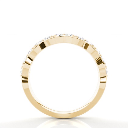 Gelbgold Memoireringe Diamantringe