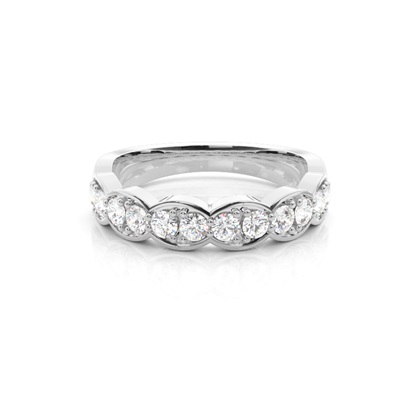 Round Diamond Eternity Rings