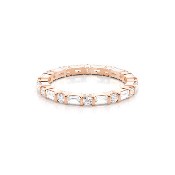 Bar Setting Full Eternity Diamond Ring