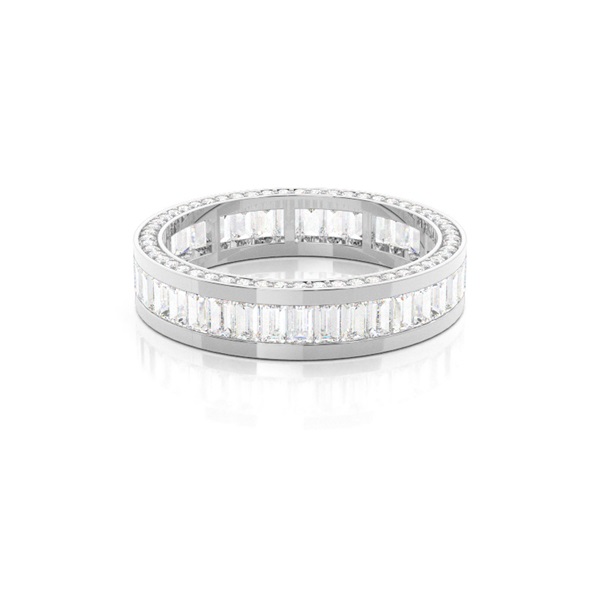 Channel Setting Full Eternity Diamond Ring