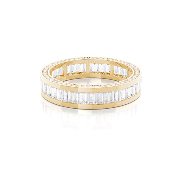 Channel Setting Full Eternity Diamond Ring