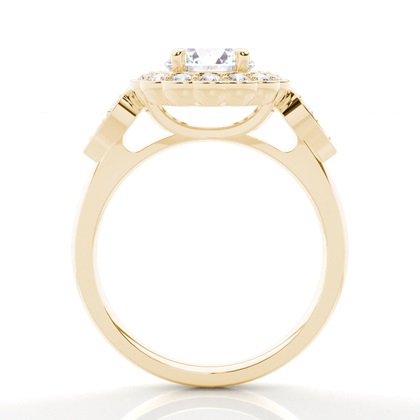 Yellow Gold Diamond Engagement Rings