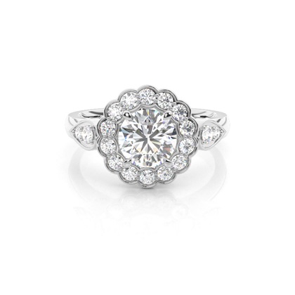 Platinum Diamond Engagement Rings