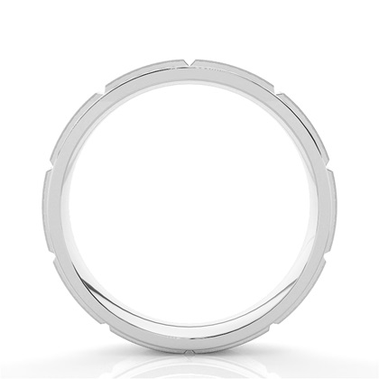 5.00mm Slight Comfort Fit Mens Plain Wedding Band